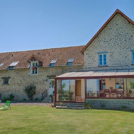 Au Jardin Fleuri Villa Vauxaillon Exterior photo